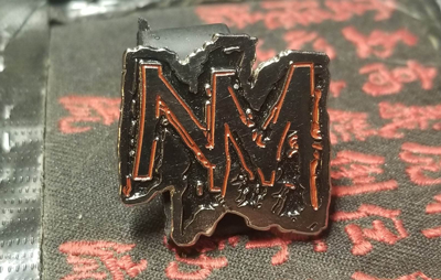 1" pewter pin